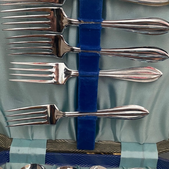 Vintage Sheffield, Eng. Fork & Spoon boxes set - Picture 7 of 16